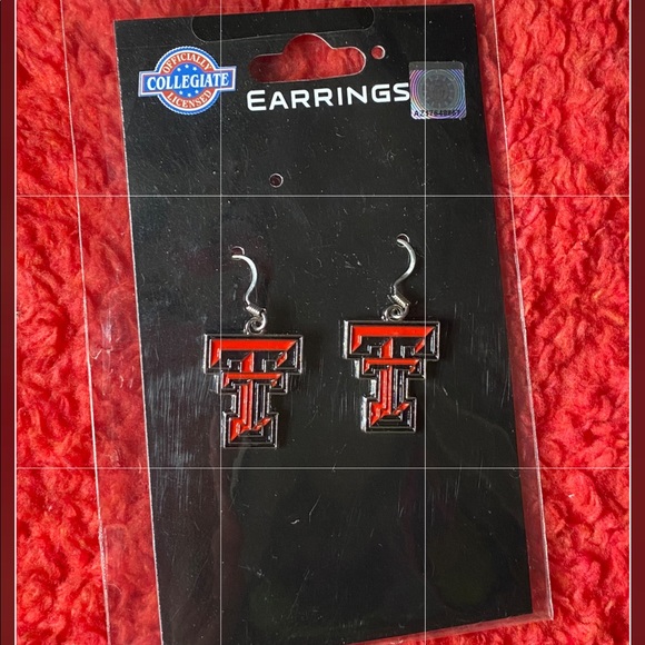 Texas Tech Jewelry - Texas tech “double t” earrings